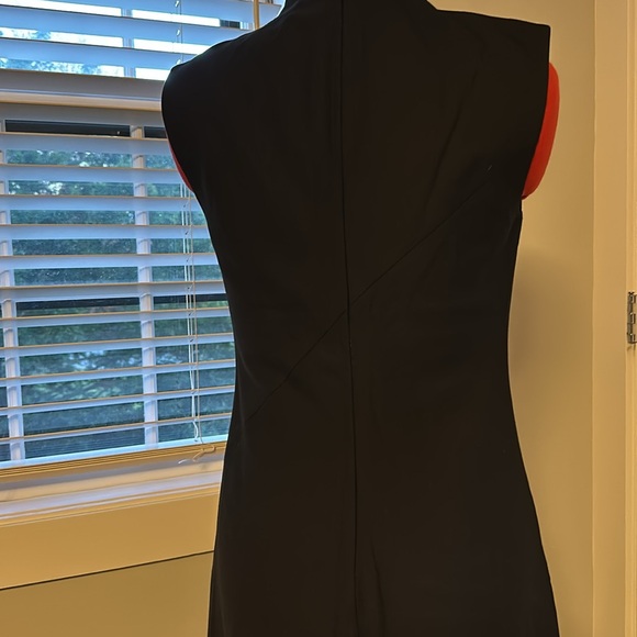 Rebecca Taylor Black Midi Dress, Size 0 - Picture 4 of 7